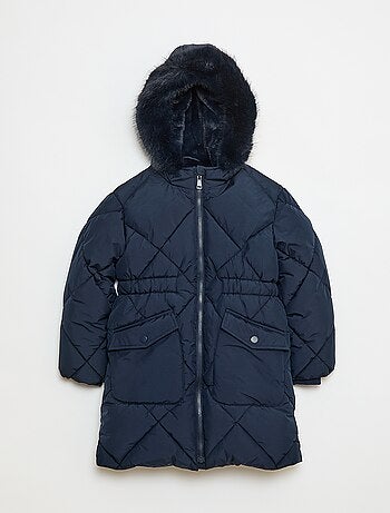 Anorak acolchado midi cálido e hidrófugo