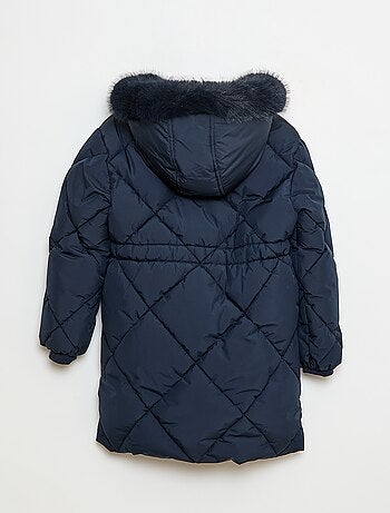 Anorak acolchado midi cálido e hidrófugo