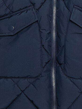 Anorak acolchado midi cálido e hidrófugo