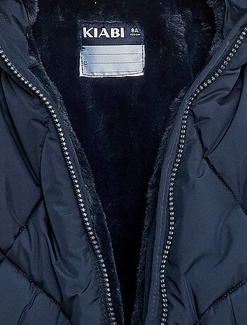 Anorak acolchado midi cálido e hidrófugo