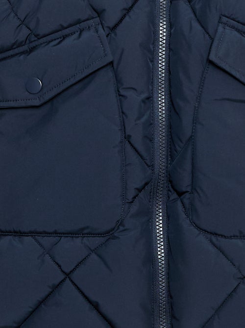 Anorak acolchado midi cálido e hidrófugo - Kiabi