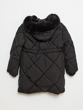 Anorak acolchado midi cálido e hidrófugo