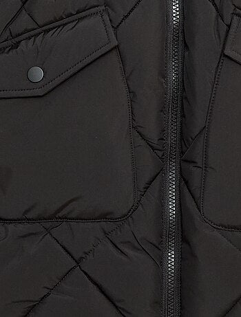 Anorak acolchado midi cálido e hidrófugo