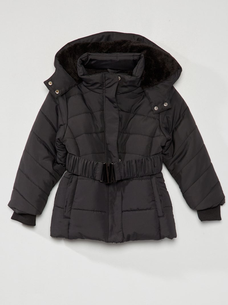Anorak acolchado NEGRO - Kiabi