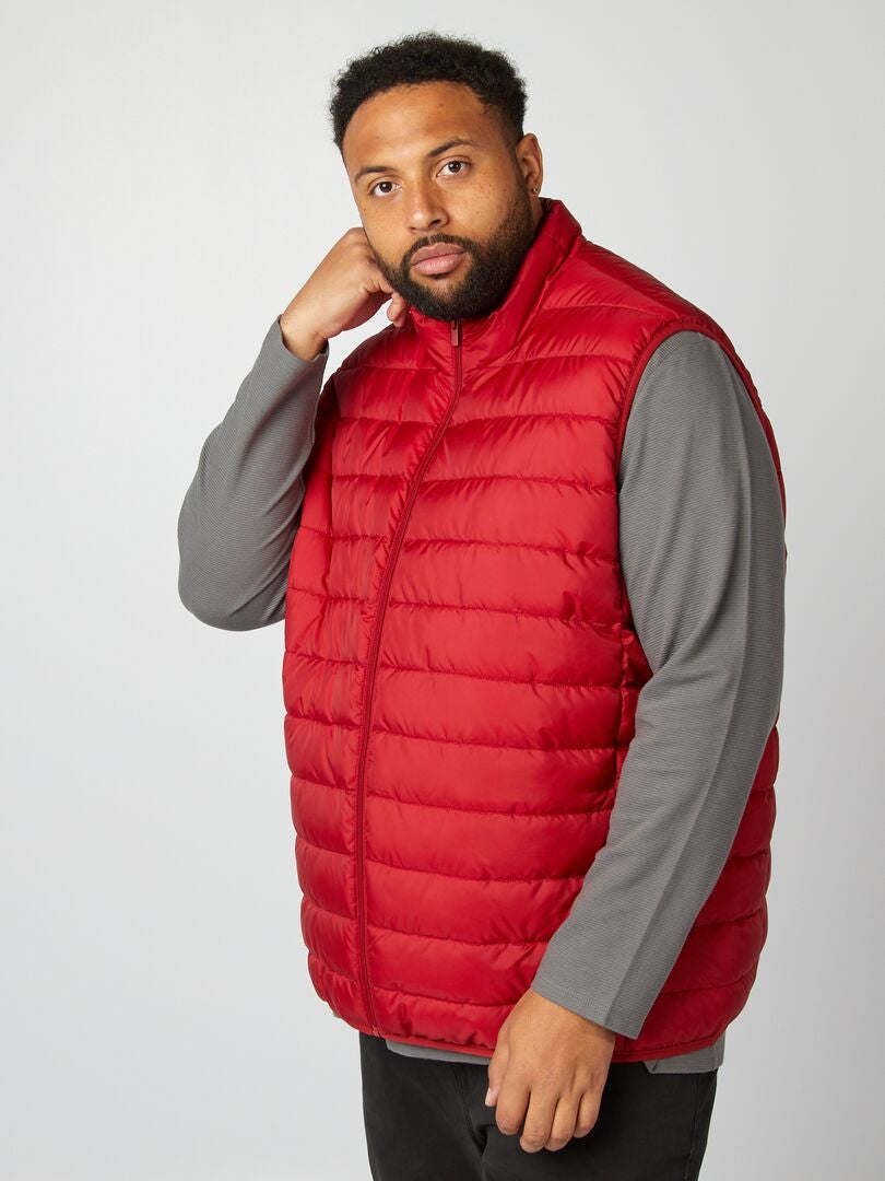 Chaleco Acolchado Sin Mangas Para Hombre - Con Capucha Y Cremallera, Ligero Y Abrigado - Ideal Para Exteriores Y Deportes De Invierno