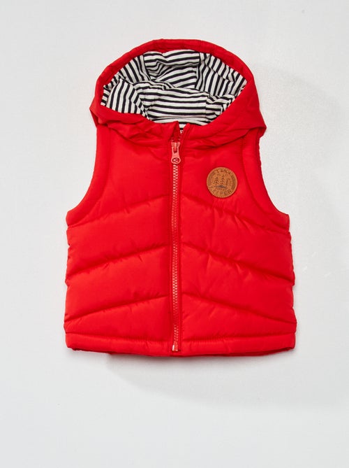 Anorak acolchado sin mangas - Kiabi