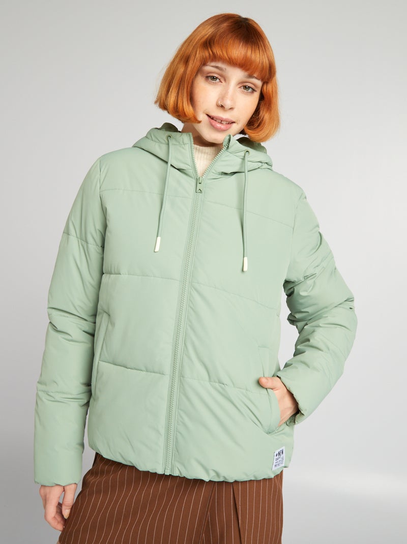 Anorak acolchado VERDE - Kiabi