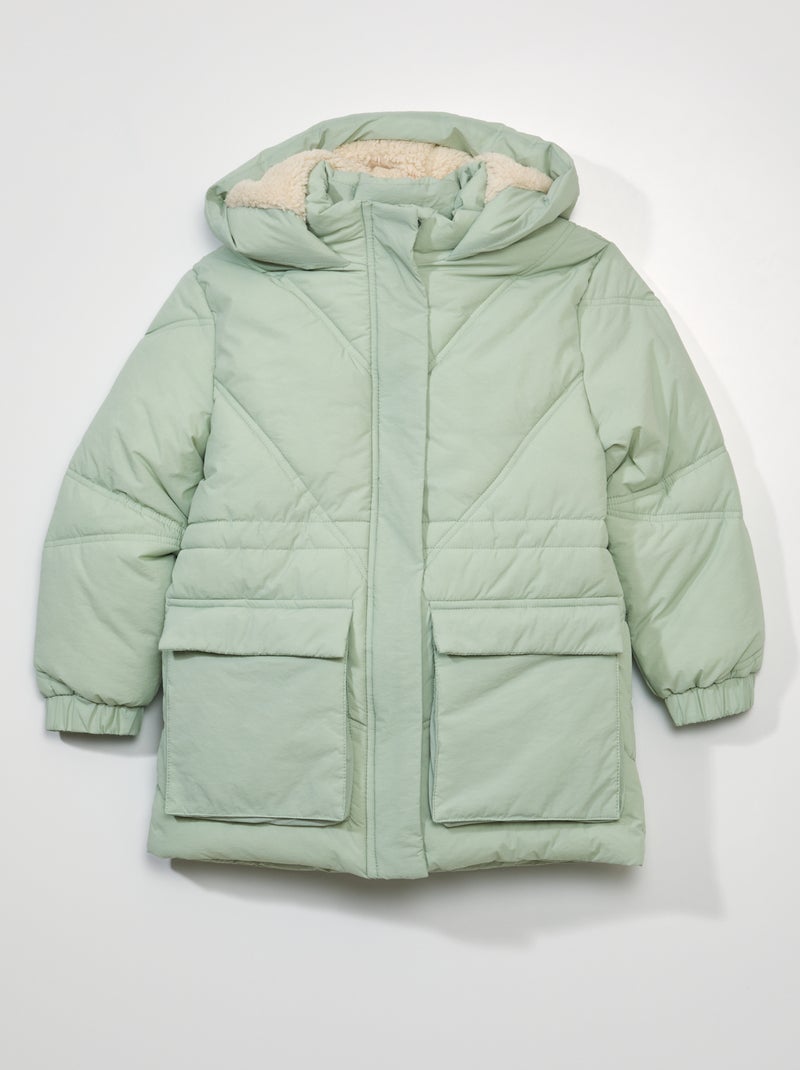 Anorak acolchado VERDE - Kiabi