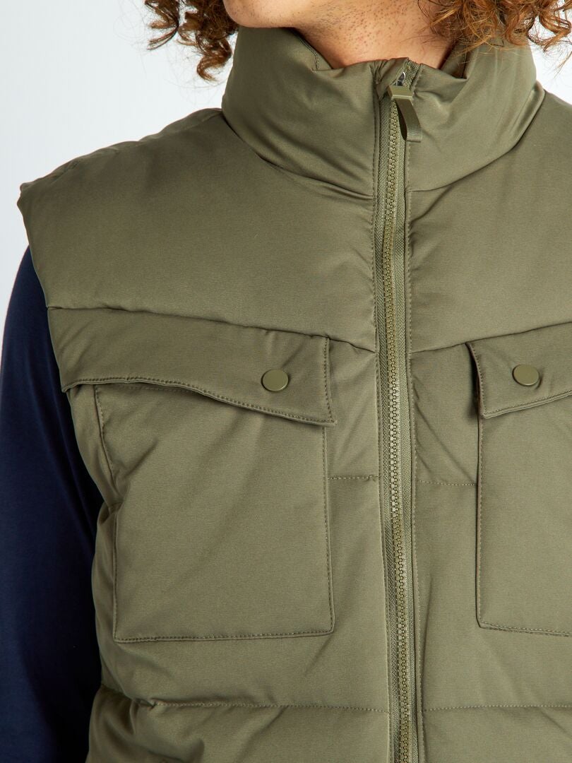 Anorak ancho sin mangas KAKI - Kiabi