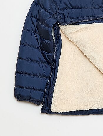 Anorak cálido con capucha - Fácil de Poner