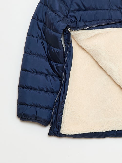 Anorak cálido con capucha - So Easy - Kiabi