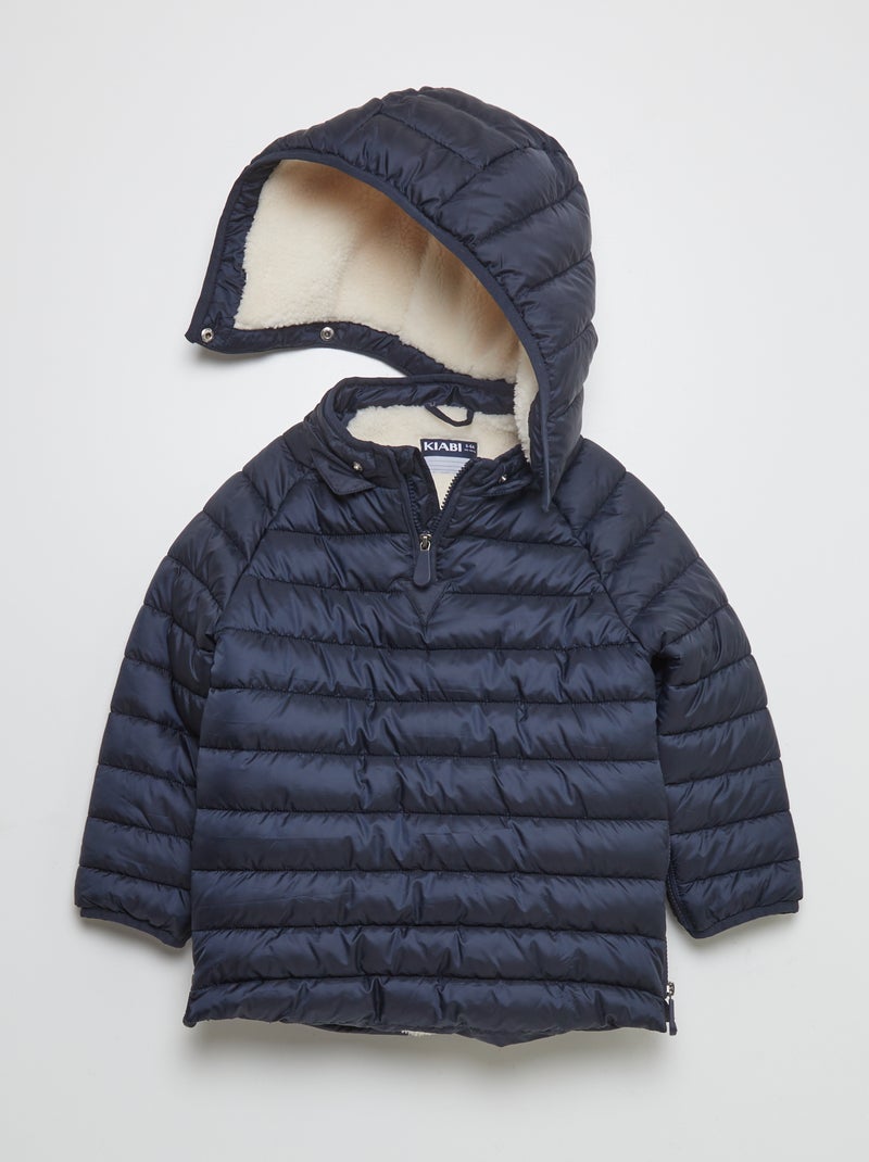 Anorak con capucha - So Easy azul - Kiabi