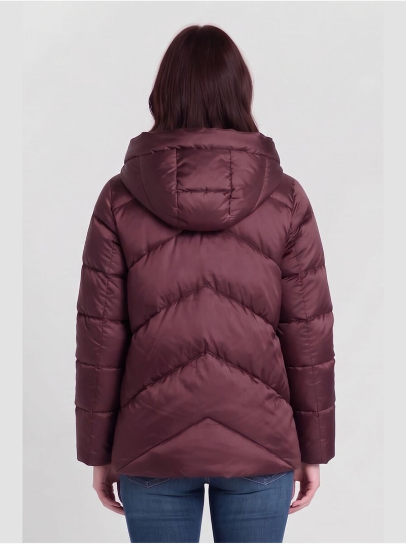 Anorak con capucha kilia Rojo - Kiabi