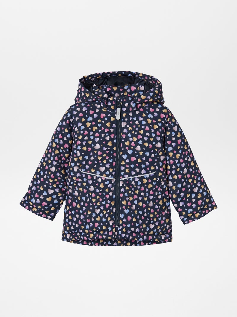 Anorak con capucha 'Name It' AZUL - Kiabi