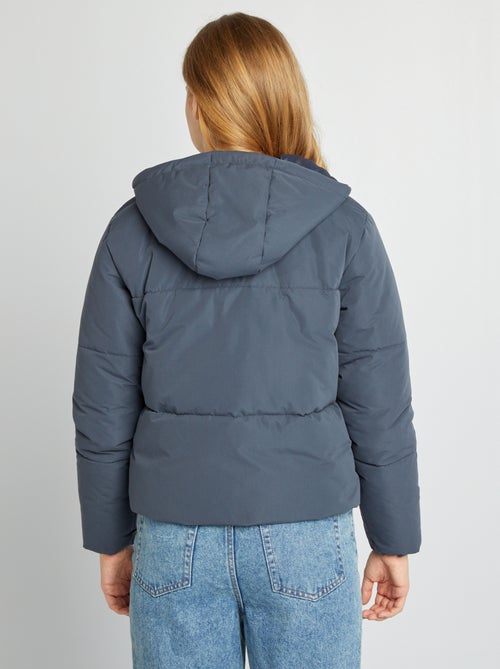 Anorak con cremallera y capucha - Kiabi