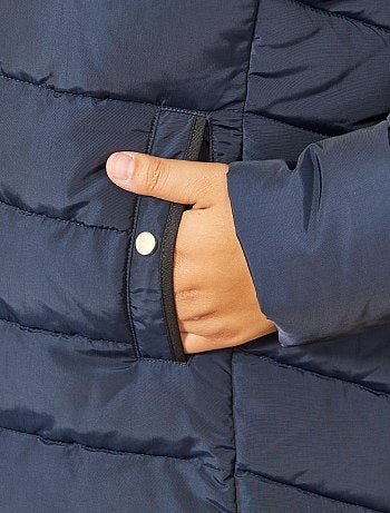 Anorak con cremallera y capucha - Kiabi