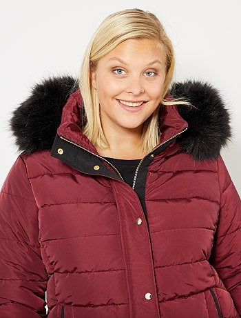 Anorak con cremallera y capucha - Kiabi