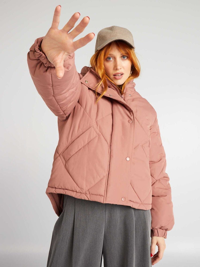 Anorak corto acolchado 'JDY' ROSA - Kiabi
