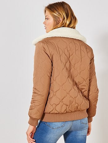 Anorak de borreguito reversible - Kiabi