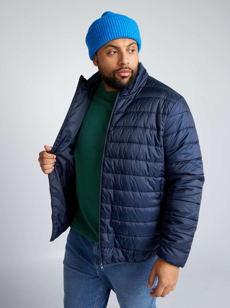 Anorak de botellas recicladas azul - Kiabi