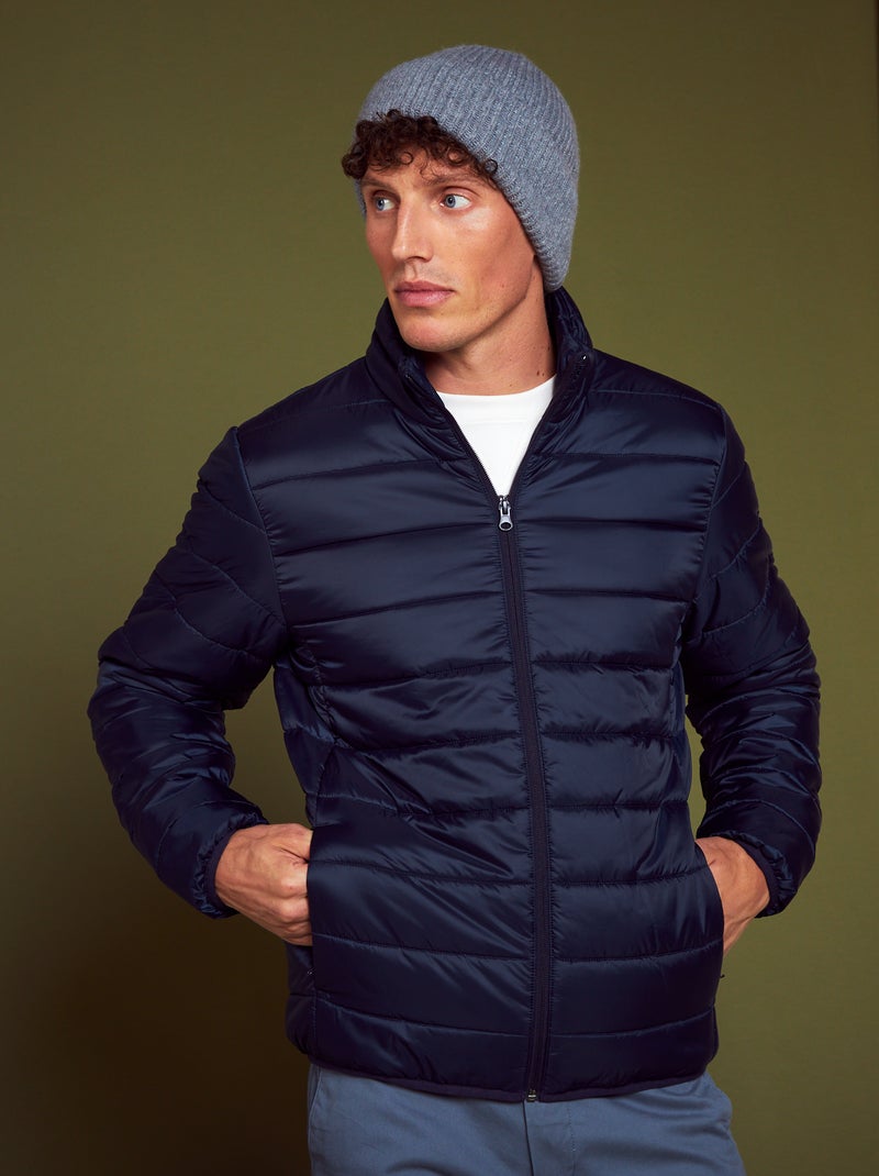 Anorak de botellas recicladas azul - Kiabi