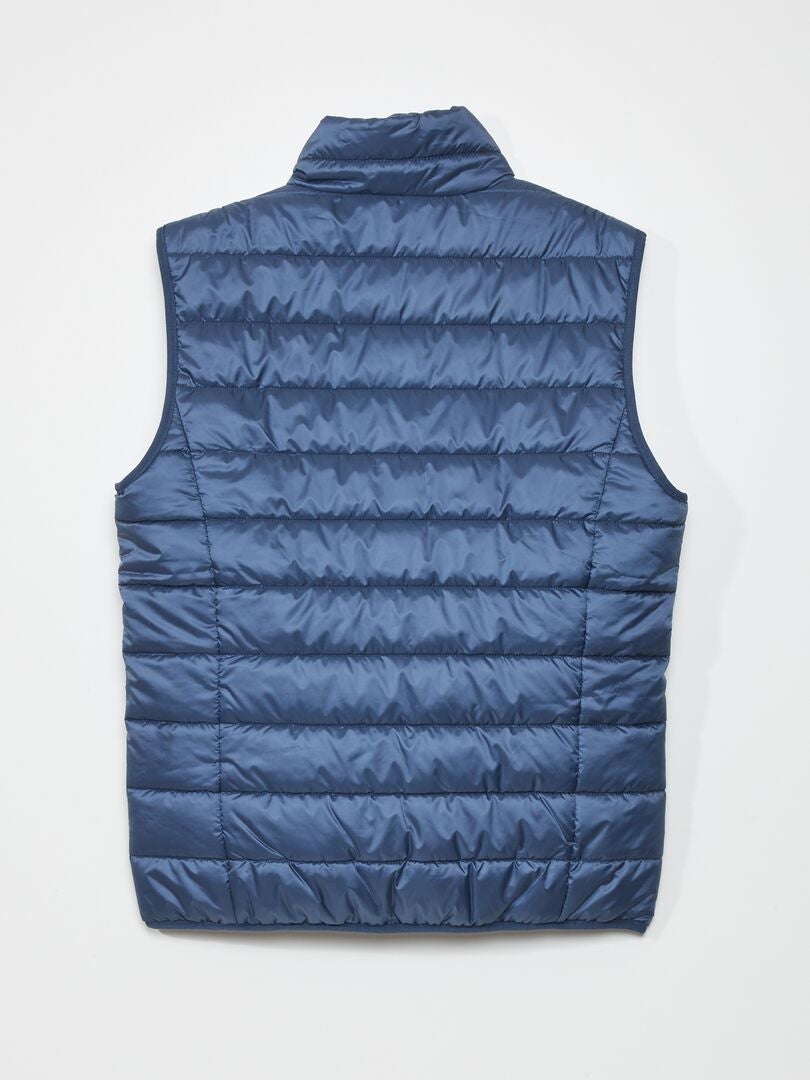 Anorak de botellas recicladas Azul - Kiabi