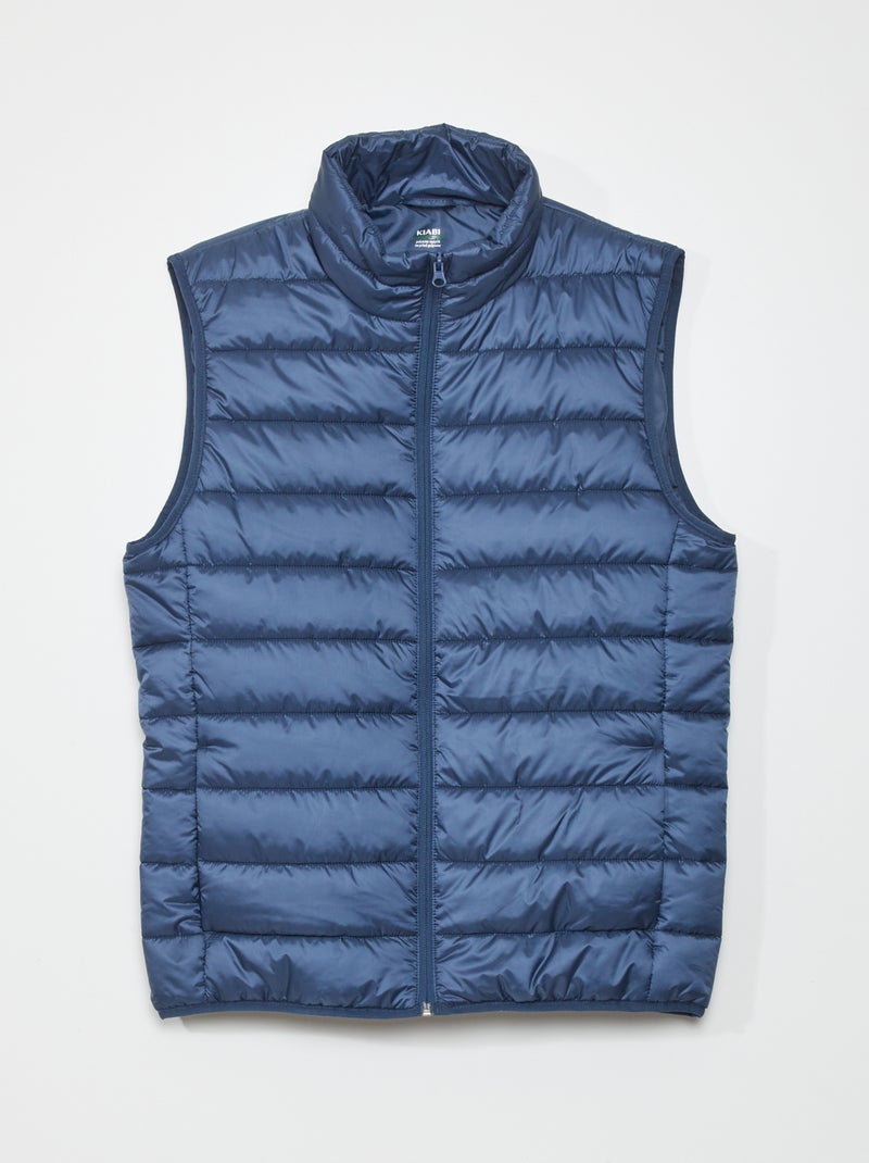 Anorak de botellas recicladas Azul - Kiabi