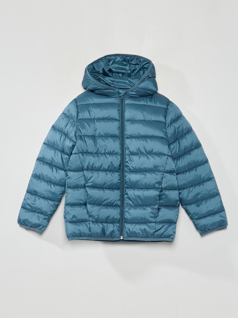 Anorak de botellas recicladas AZUL - Kiabi