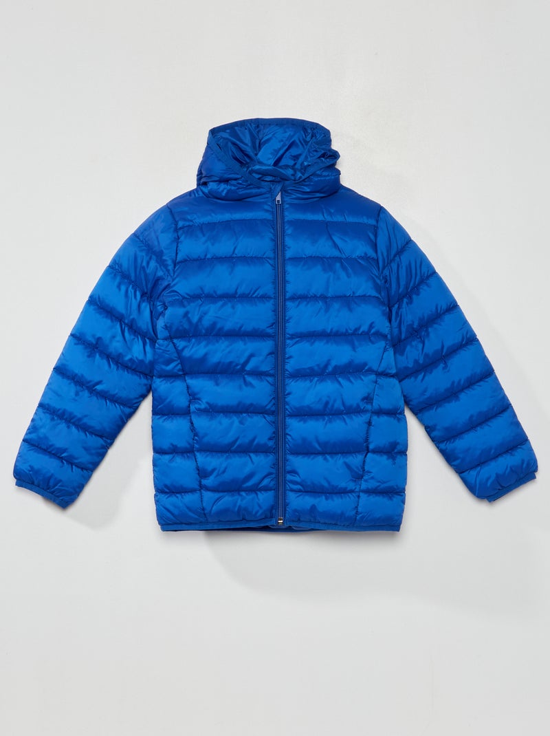 Anorak de botellas recicladas AZUL - Kiabi