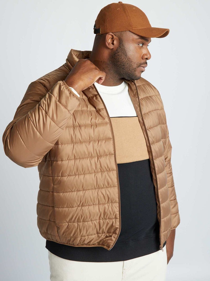 Anorak de botellas recicladas MARRON - Kiabi