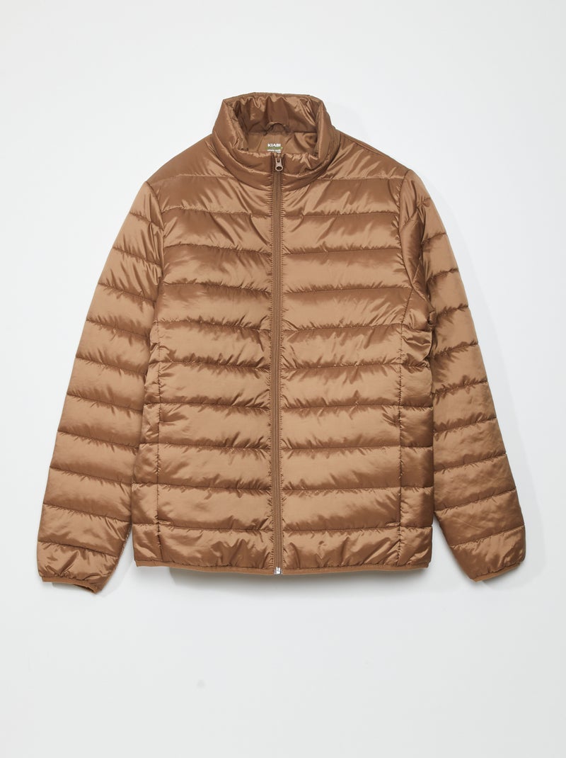 Anorak de botellas recicladas Marron - Kiabi