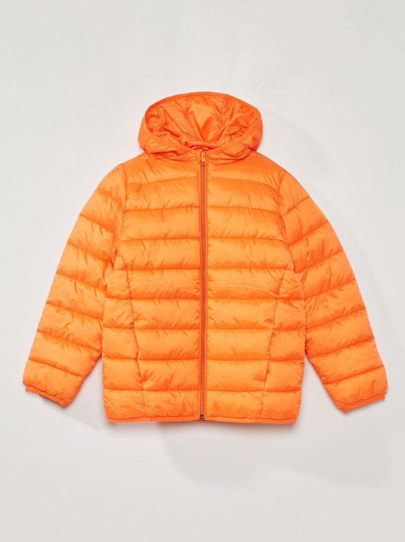 Anorak de botellas recicladas naranja óxido - Kiabi