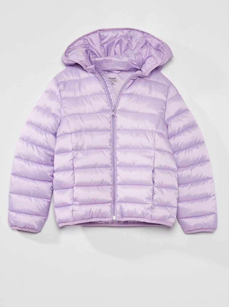 Anorak de botellas recicladas PURPURA - Kiabi