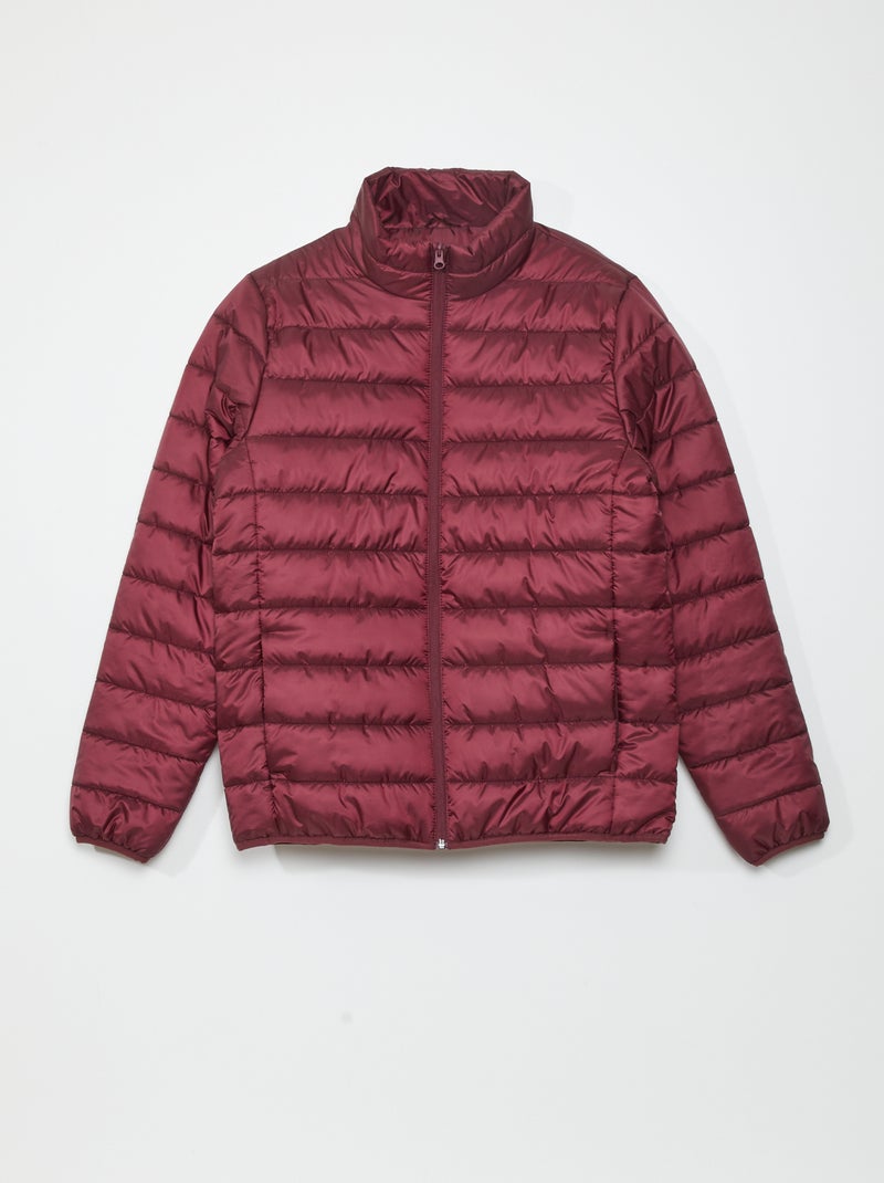 Anorak de botellas recicladas rojo - Kiabi