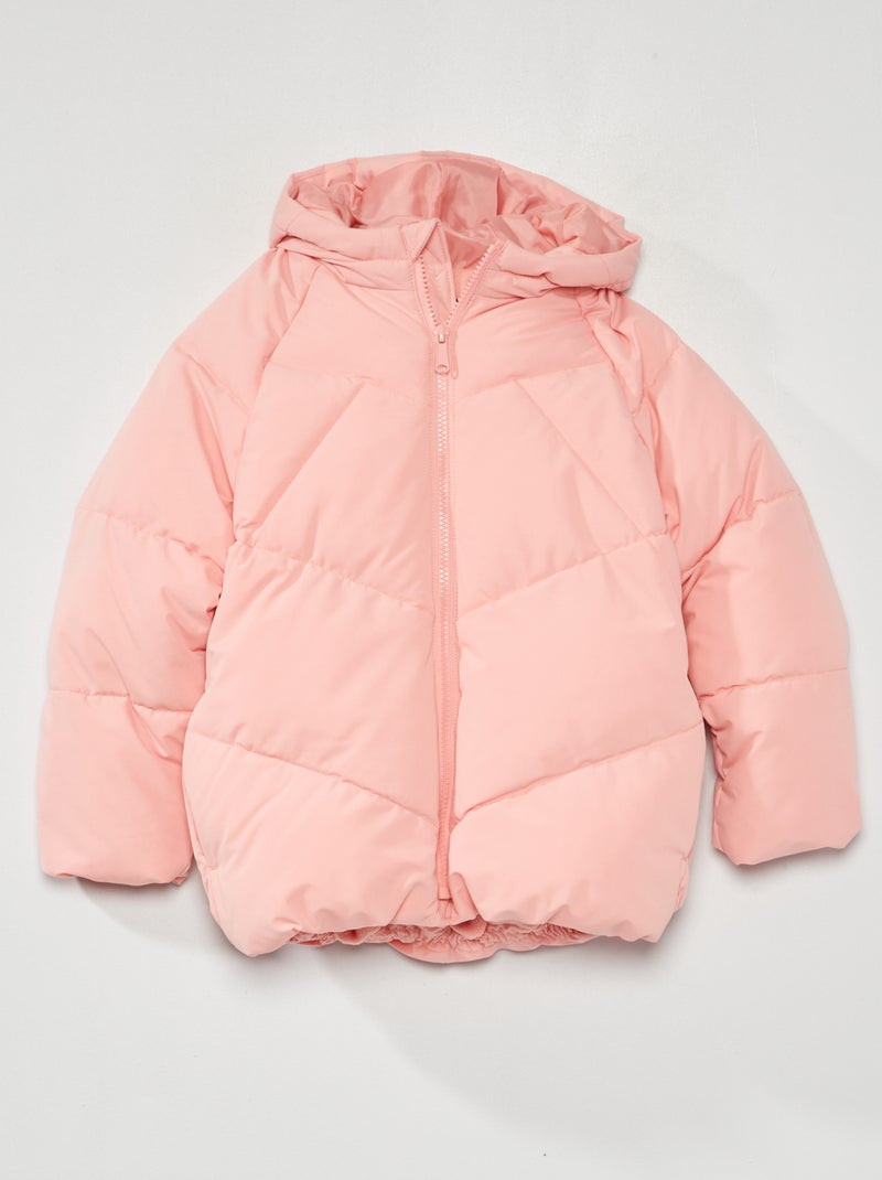 Anorak de botellas recicladas Rosa - Kiabi
