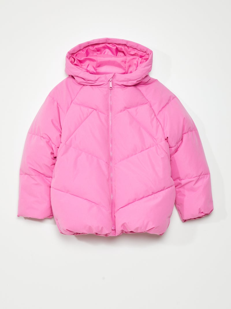 Anorak de botellas recicladas Rosa - Kiabi