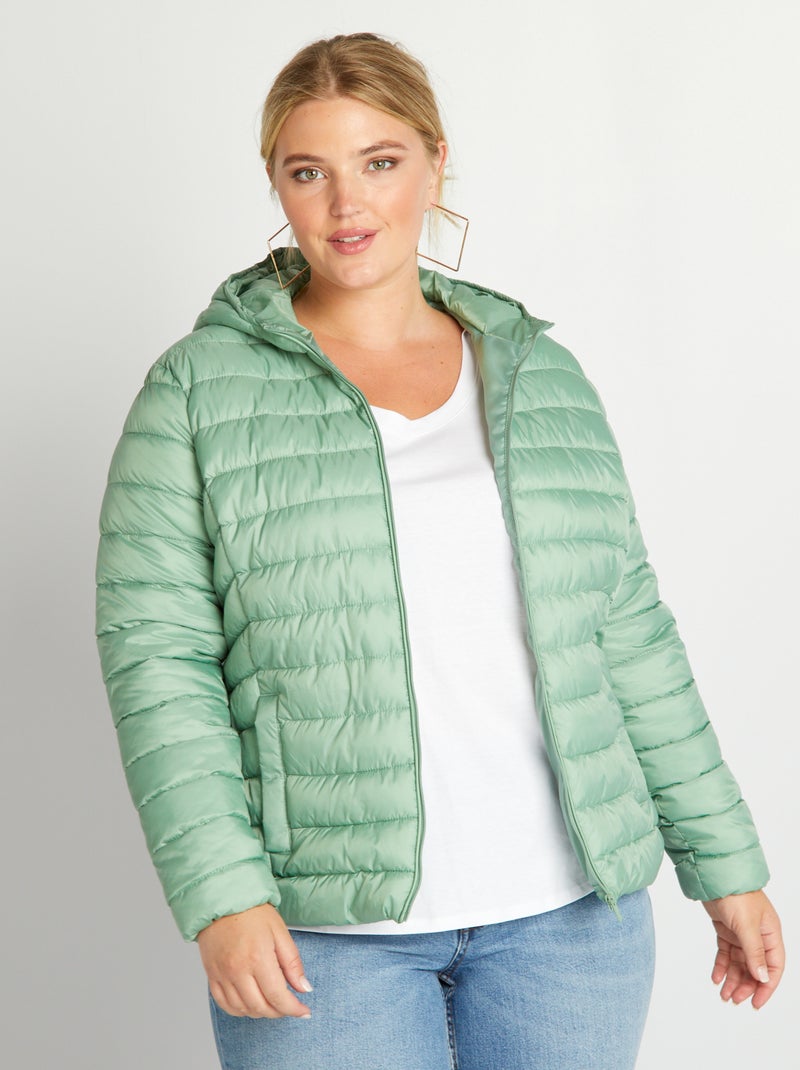 Anorak de botellas recicladas VERDE - Kiabi