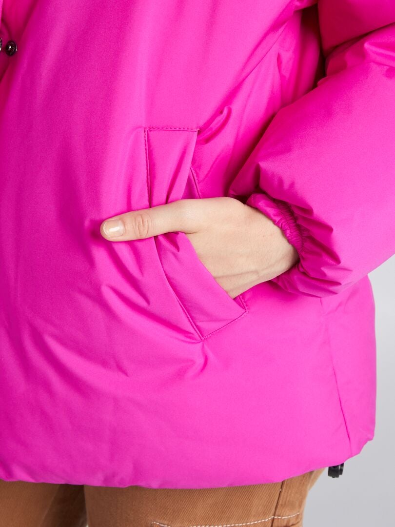 Anorak de cuello alto ROSA - Kiabi