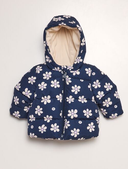 Anorak estampado con forro polar - Kiabi