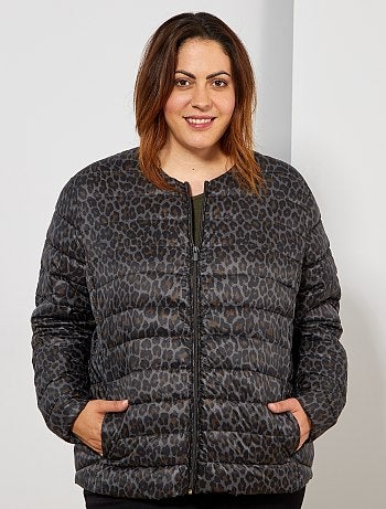 Tallas grandes mujer - Anorak fino acolchado - Kiabi