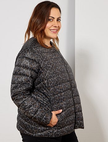 Tallas grandes mujer - Anorak fino acolchado - Kiabi