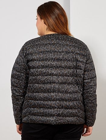 Tallas grandes mujer - Anorak fino acolchado - Kiabi