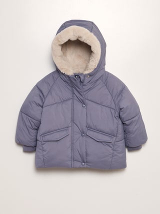 Anorak forrado con capucha