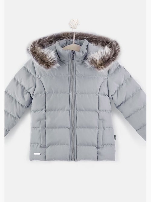 Anorak gris de niña - Kiabi Anorak gris de niña - Kiabi