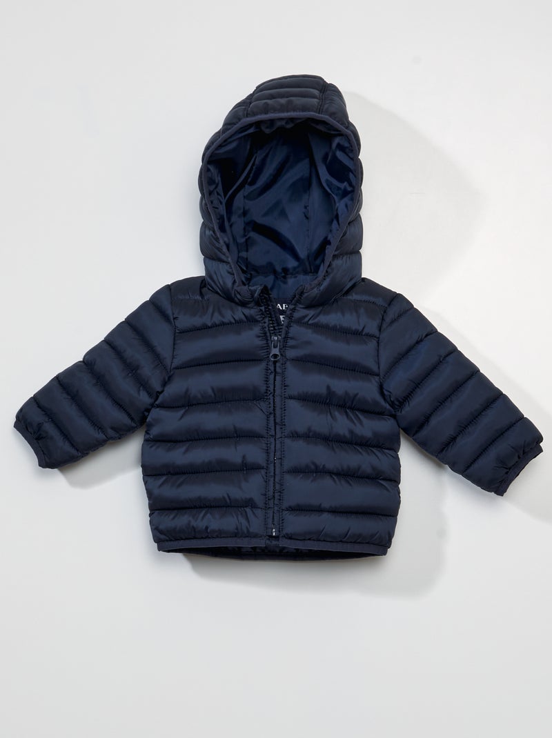 Anorak impermeable con capucha AZUL - Kiabi