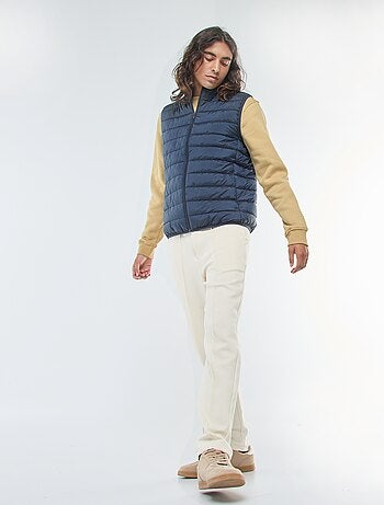 Anorak impermeable sin mangas liso