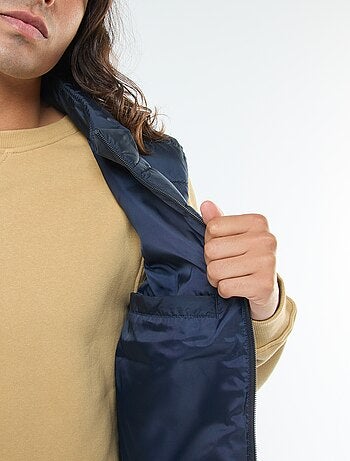 Anorak impermeable sin mangas liso