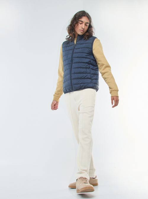 Anorak impermeable sin mangas liso - Kiabi