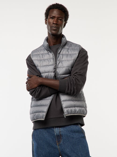 Anorak impermeable sin mangas liso - Kiabi