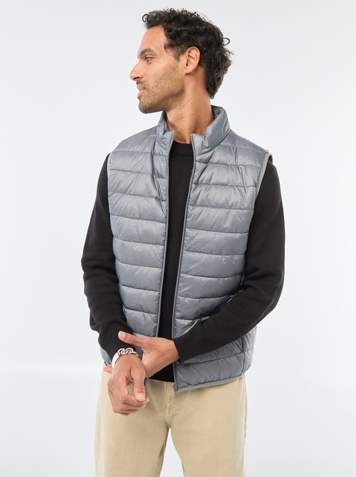 Anorak impermeable sin mangas liso - Kiabi